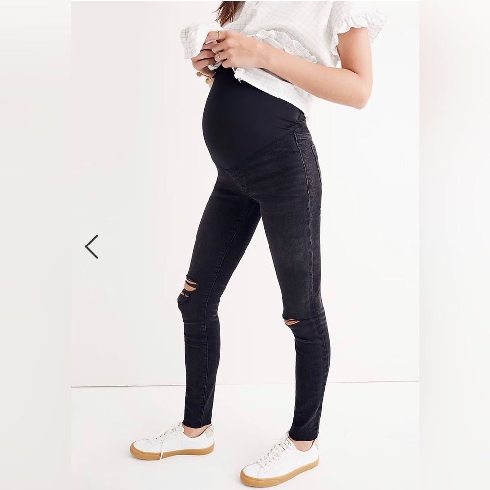 MADEWELL Maternity Black Skinny jeans